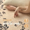Round carpet, high-end living room, French and antique style, new bedroom bedside blanket, wardrobe room and dressing room floor mat details Picture